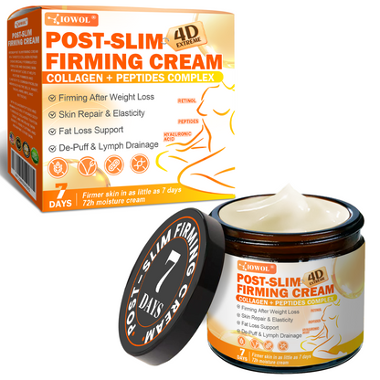 𝐈𝐎𝐖𝐎𝐋® 𝐏𝐨𝐬𝐭-𝐒𝐥𝐢𝐦 𝐅𝐢𝐫𝐦𝐢𝐧𝐠 𝐂𝐫𝐞𝐚𝐦 𝐰𝐢𝐭𝐡 𝐆𝐇𝐊-𝐂𝐮, 𝐀𝐫𝐠𝐢𝐫𝐞𝐥𝐢𝐧𝐞 & 𝐌𝐚𝐭𝐫𝐢𝐱𝐲𝐥 𝟑𝟎𝟎𝟎, 𝐜𝐨𝐥𝐥𝐚𝐠𝐞𝐧 𝐩𝐞𝐩𝐭𝐢𝐝𝐞𝐬 𝐚𝐧𝐝 𝐬𝐤𝐢𝐧-𝐟𝐢𝐫𝐦𝐢𝐧𝐠 𝐚𝐜𝐭𝐢𝐯𝐞𝐬 𝐭𝐨 𝐭𝐚𝐫𝐠𝐞𝐭 𝐥𝐨𝐨𝐬𝐞, 𝐬𝐚𝐠𝐠𝐢𝐧𝐠 𝐬𝐤𝐢𝐧 𝐚𝐟𝐭𝐞𝐫 𝐰𝐞𝐢𝐠𝐡𝐭 𝐥𝐨𝐬𝐬.